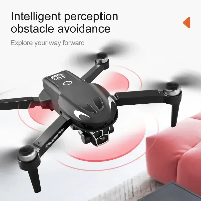 8K V166 Brushless Optical Flow Drone Dual Camera Obstacle Avoidance Aerial Photography Quadcopter for Xiaomi Outdoor Travel