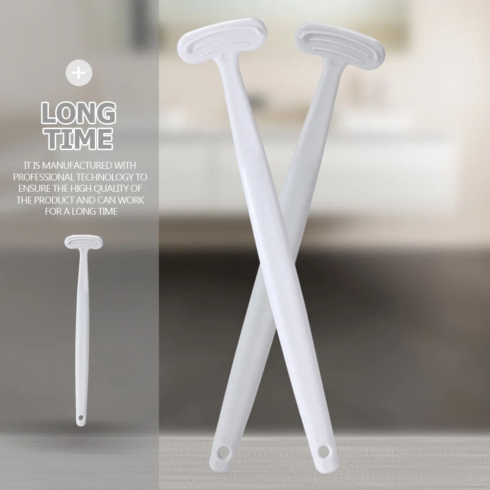 

2pcs Scraper Reusable Stainless Steel Tongue Cleaning Tool For Bad Breath Removal Deep Clean Tongue Coating Bacteria