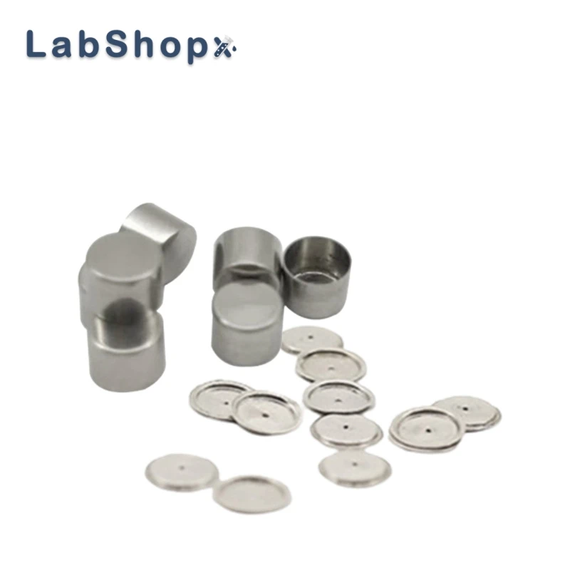 30μl Platinum Crucible Small With Lid for ME-51140842 for Mettler Toledo/Mettler DSC Sample Pans LABSHOPX