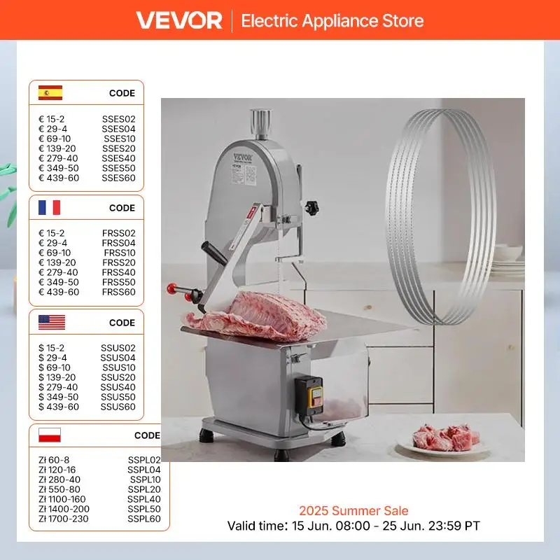 ใบเลื่อยวง vevor 65x0.63x0.02นิ้ว5ชิ้น/แพ็คใบเลื่อยวงเดือนสำหรับเปลี่ยนเหล็กคาร์บอนเครื่องเลื่อยเชิงพาณิชย์