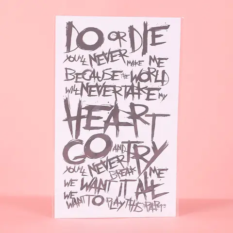 Personlig engelska, graffitistil, långvarig vattentät 1-2 veckor, tillfällig tatueringsklistermärke, realistisk falsk tatuering 8 best sales specialanpassad tatuering - №3