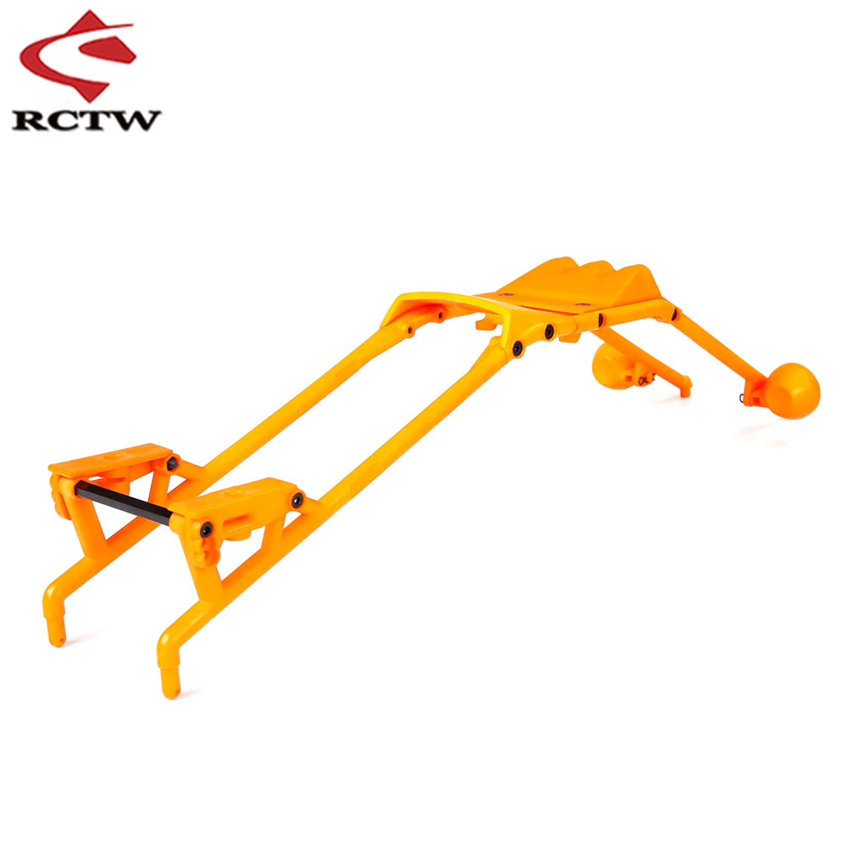 フレームキット、ルーフブラケット、ハンドル、センターロールバーブレース 1個入り 1/5 HPI ROFUN KM ROVAN BAJA 5B SSパーツ用