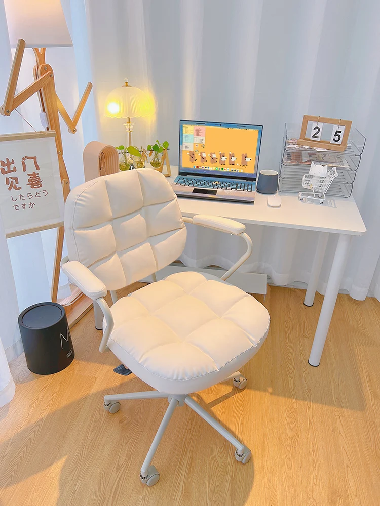 Gaming chair bedroom girl computer chair makeup chair study armchair writing swivel lifting chair office furniture silla gamer