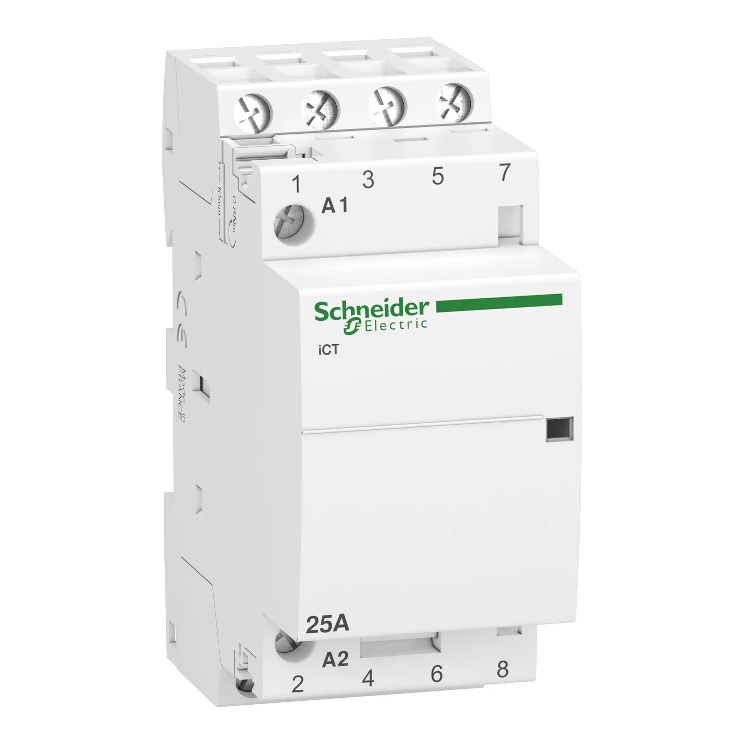 A9C20834 ICT 4P 4NO 220~240V 25A Contactor iCT - 4 poles - 4 NO - 25 A  new model A9CT40225 ACTI 9 iCT 4NO 220-240V 25A
