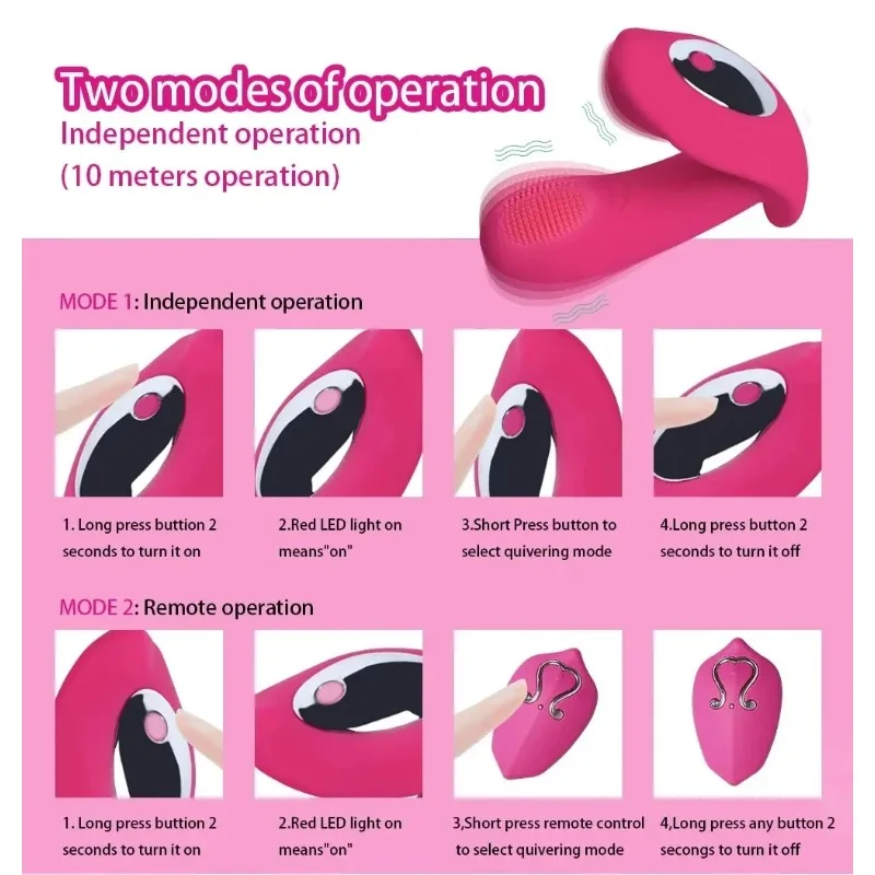 يمكن ارتداؤها دسار التحكم عن بعد الهزاز أنثى G بقعة البظر محفز المهبل مدلك تهتز البيض لعبة الجنس للنساء 18 +