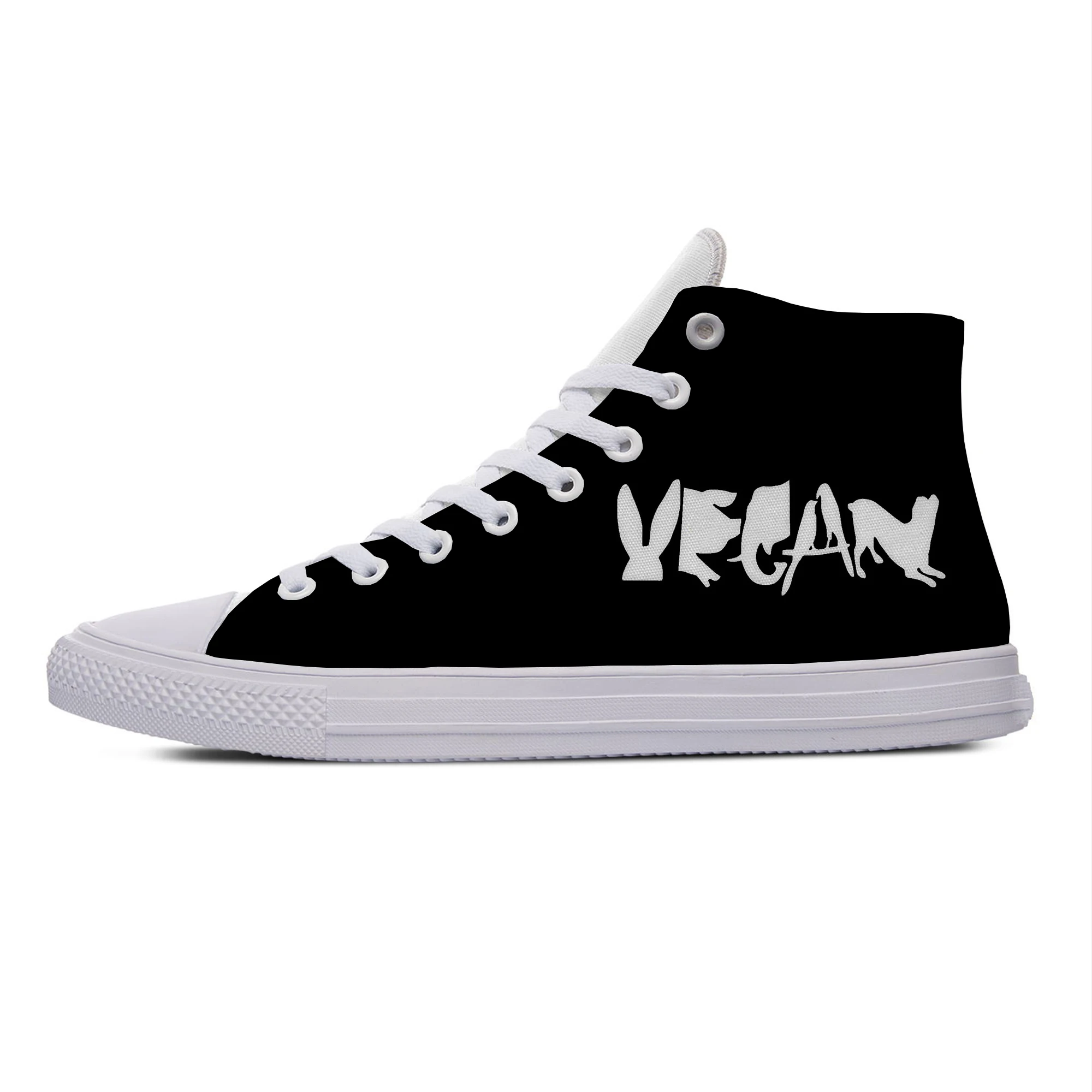 Zapatillas de deporte veganas con animales para hombre y mujer, zapatos informales populares, transpirables, ligeros, originales