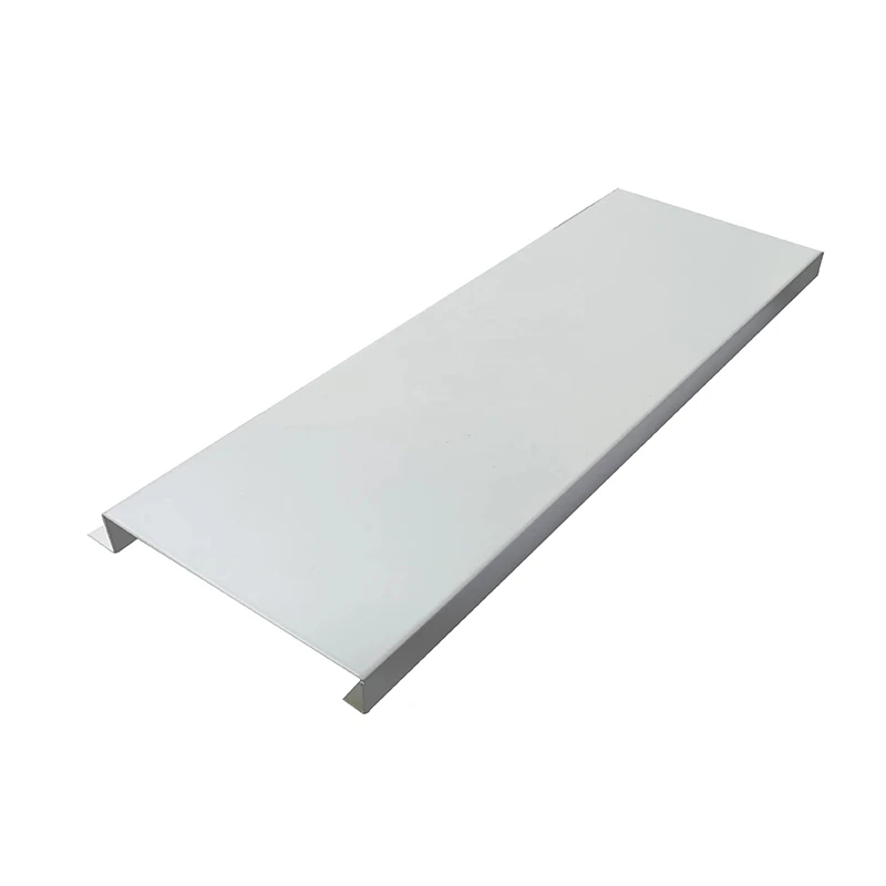 Custom Modern PVC Laminate Wood Board Metal Panels for Modern Interior Decoration Projects Aluminum Soffit Ceiling for Commercia