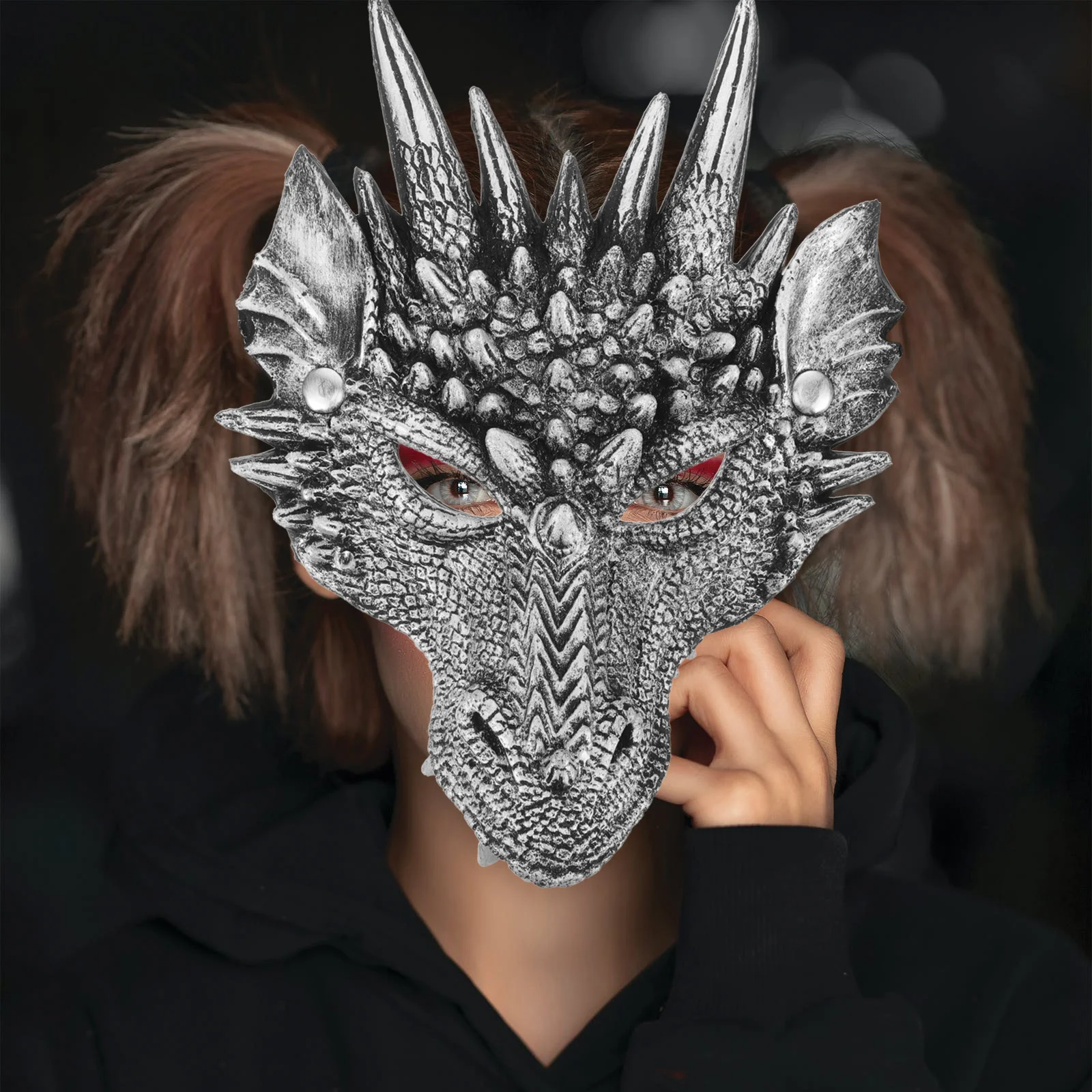 

Halloween Dragon Mask Cosplay Mask Funny Costume Mask Party Supplies Halloween Decoration Men Women Cosplay Part