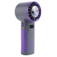 Handheld Fan Portable Handheld Fan Outdoor Semiconductor Refrigeration Air Cooler Fan 2000mAh Battery Rechargeable Cold Fan,A