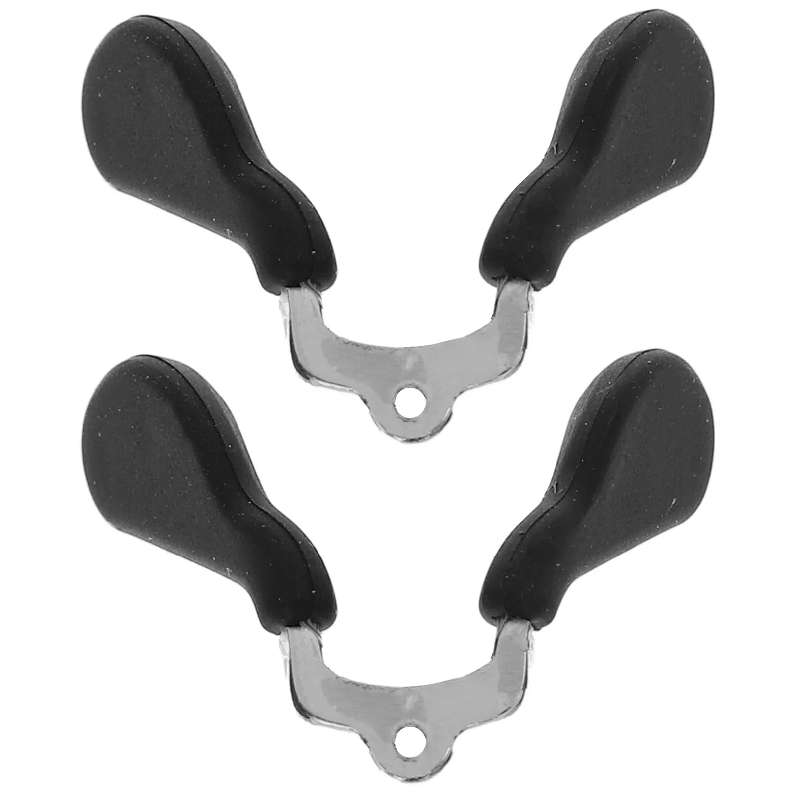 

2 шт. Детские мягкие силиконовые накладки на носоупоры для очков, противоскользящие, с фиксацией, для детских очков