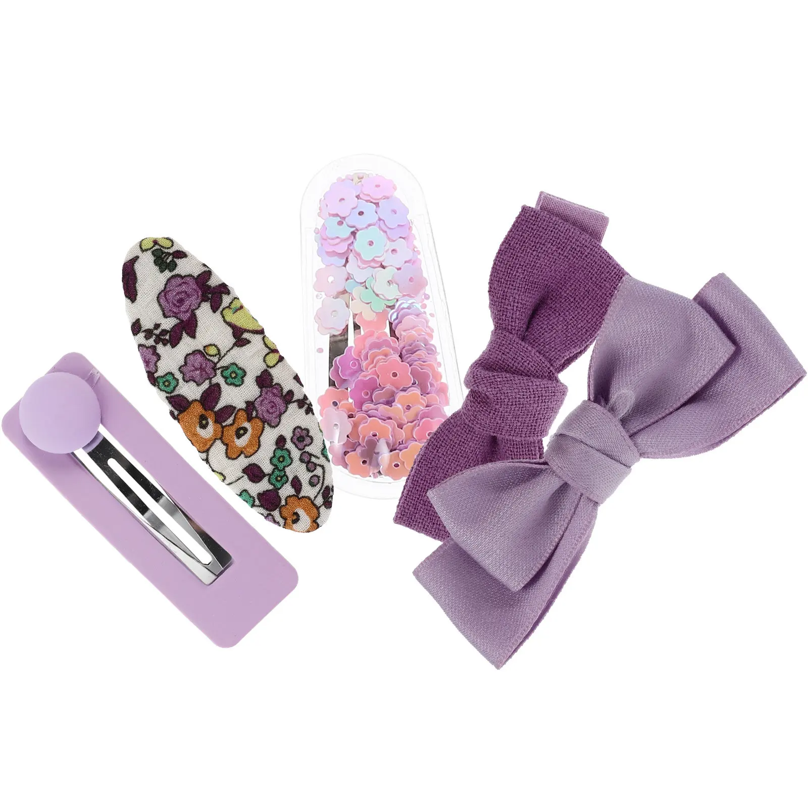 5Pcs Butterfly Hair Clips Set Lovely Kids Hairpin Cartoon Barrettes for Girls Party Dance Cosplay Christmas Decoration Cute Hair