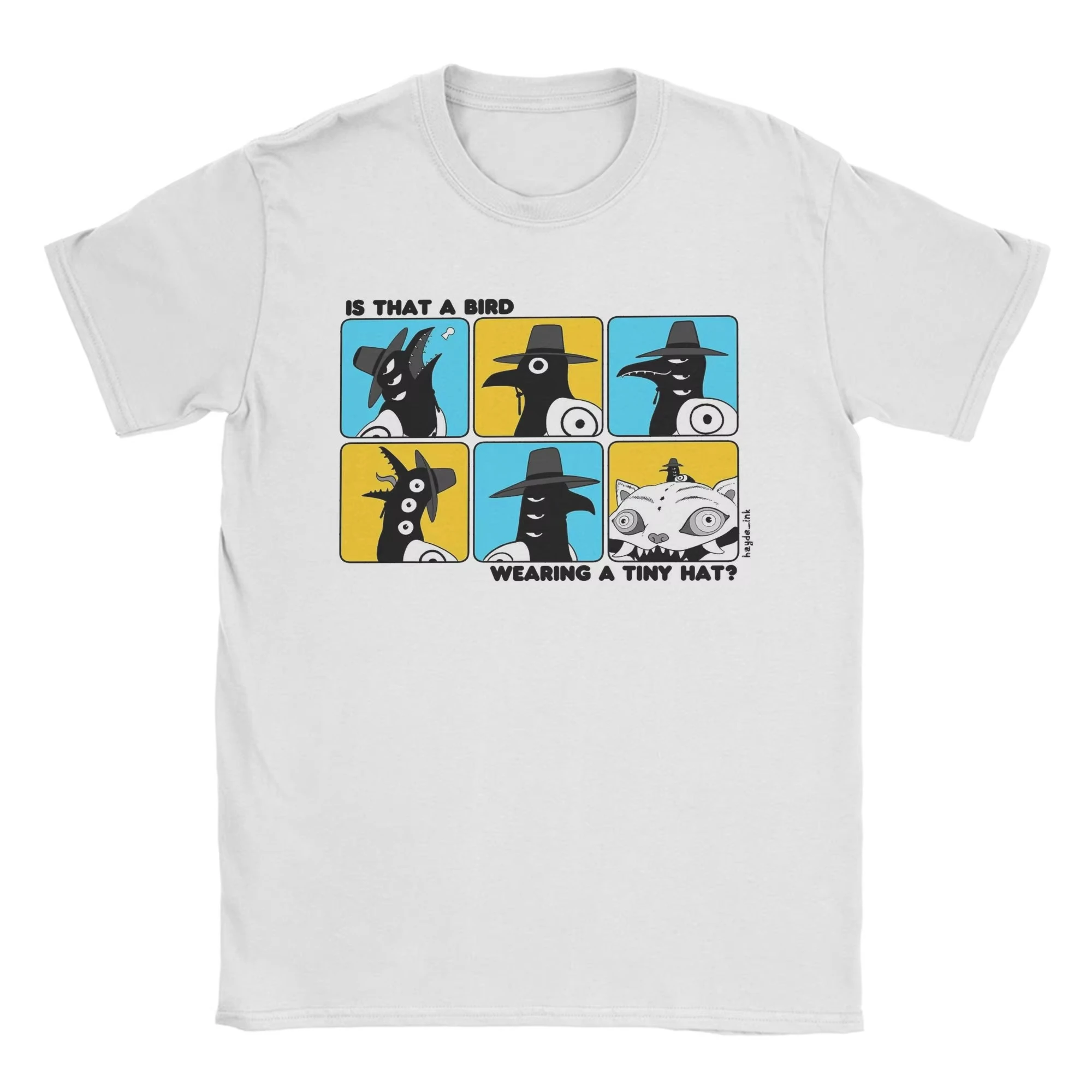 هو أن طائر يرتدي قبعة صغيرة Kpop شيطان الصيادين القطن تي شيرت الرجال الصيف تي شيرت س الرقبة الهبي تي شيرت بلايز كبيرة الحجم #3