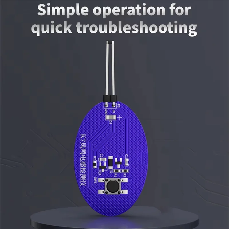 

A27F-Buzzing Inductance Tester For PCB Circuit Repair Mobile Phone Motherboard Inductor Coil Testing Tool New K7