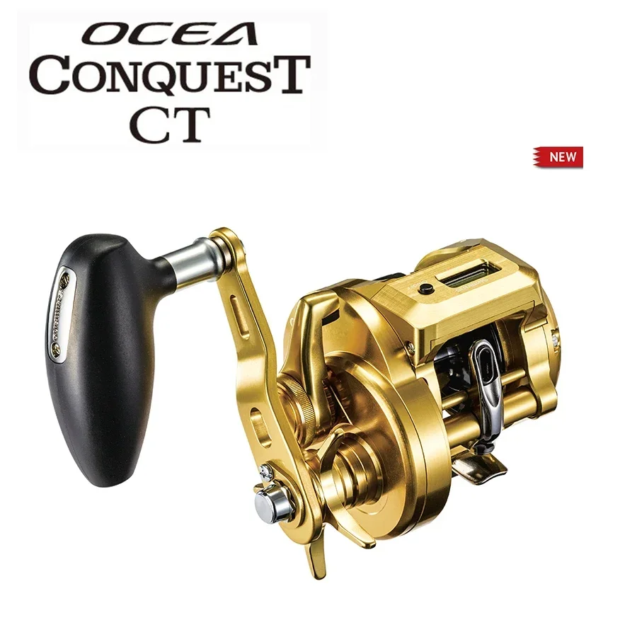 

SHIMANO OCEA CONQUEST CT 300HG 301HG 300PG 301PG Digital Display Reel Deep Sea Boat Trolling Fishing Wheel NEW 2018