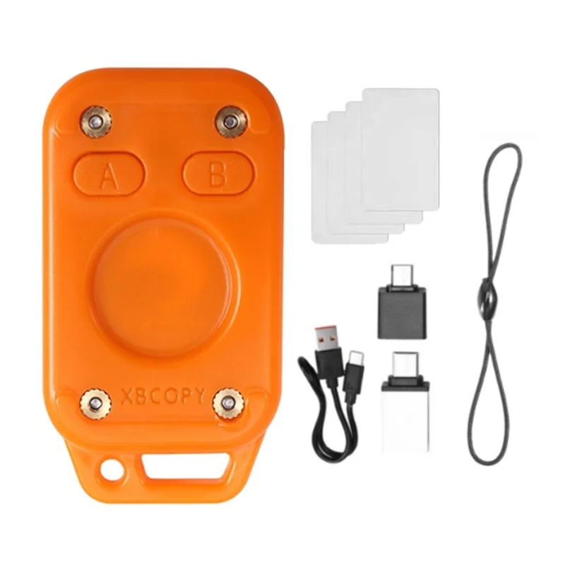 【BRILLIANT 】Smart Chip Reader+ 4UID White Card Chameleon V2.0 RFID Emulator 125Khz 13.56Mhz Restart Chameleon Ultra Card Duplica