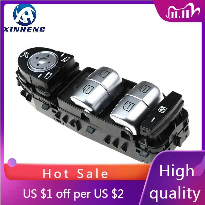 

Electric Power Master Window Lifter Switch For Mercedes-Benz W222 V222 X222 2013-2017 A2229052004 2229052004