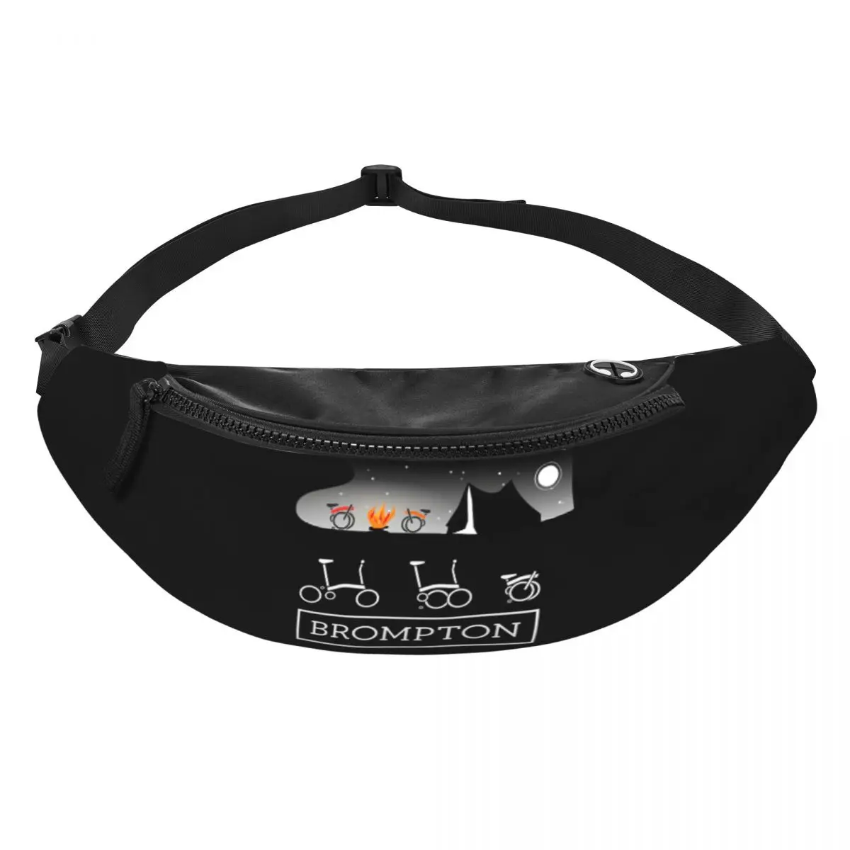 Casual 6545747 Fanny Pack Men Women Crossbody Waist Bag for Hiking Phone Money Pouch