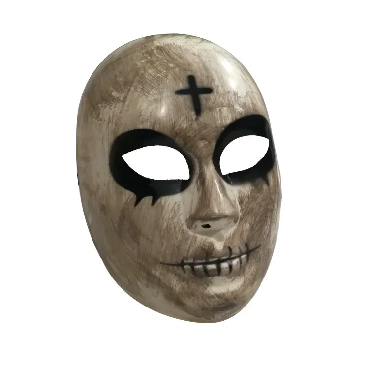 Graffiti töten mich Maske Smiley-Maske menschliche Entfernung Plan Maske alte Männer und Frauen küssen mich Maske Halloween-Maske Voll gesicht Cosplay-Maske – Detail 4