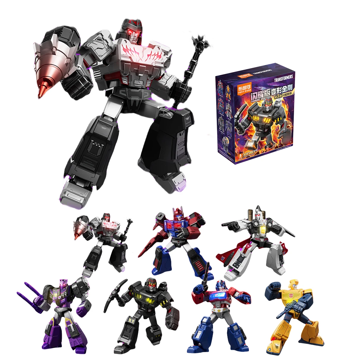 HIPLAY BLOKEES Transformers Shining versie 03 Shattered Universe 71123 Blind Box-figuur