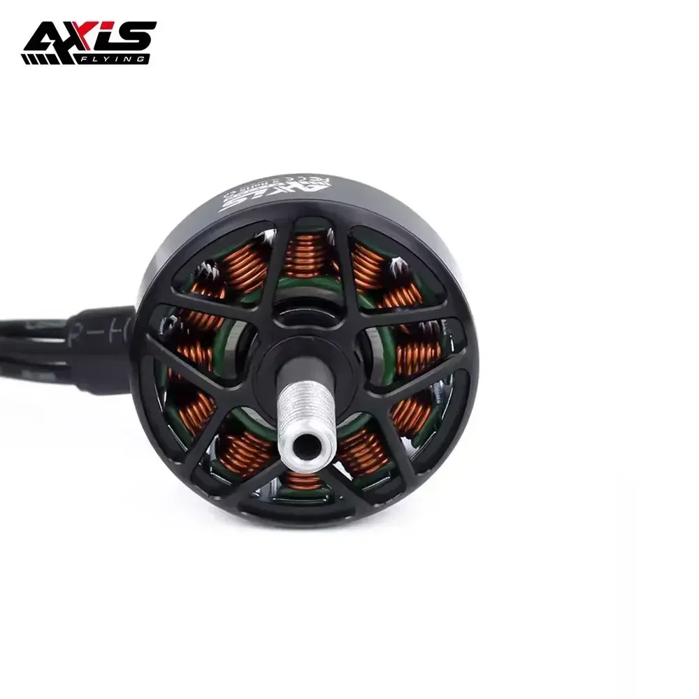محرك Axisflying AZ2807 1350KV بدون فرش - كثافة طاقة عالية لطائرة رباعية صغيرة حرة FPV مقاس 7 بوصات، مطلوب ESC