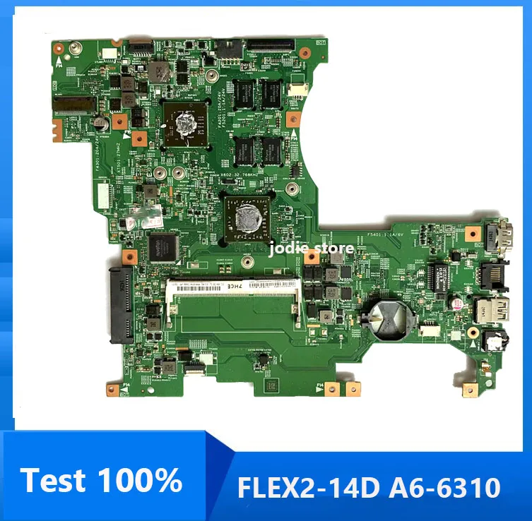 LF145M MB 13287-1 448.00Y02.0011 For Laptop lenovo FLEX 2-14D Flex2-14d motherboard A6-6310 CPU