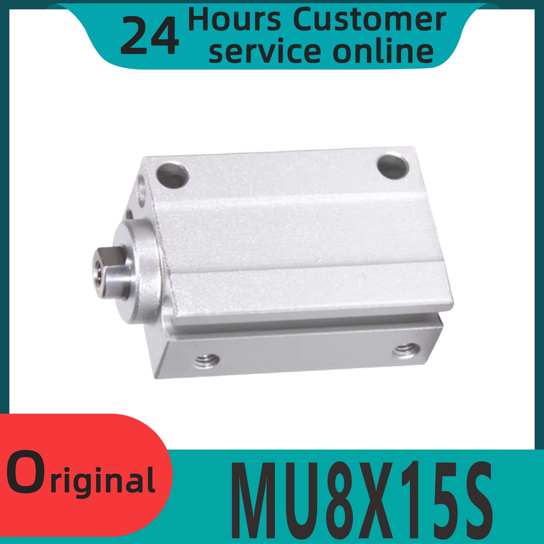 

New original pneumatic small micro free installation cylinder MU8X15S MU8X20S MU8X25S MU8X30S