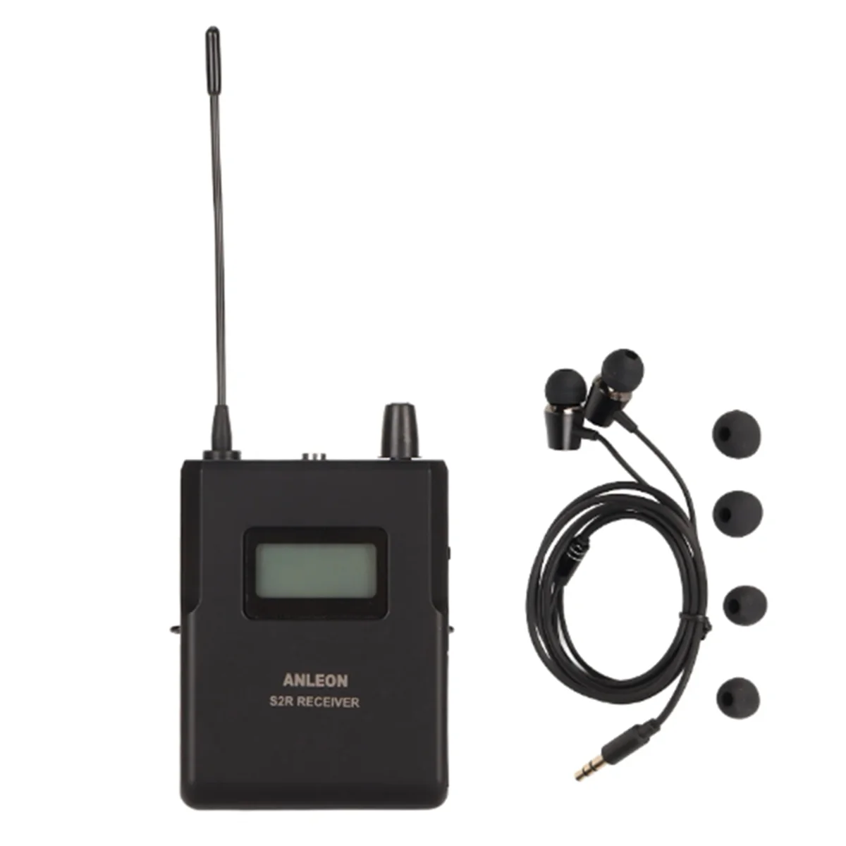 A57G-ANLEON S2R 무선 모니터 수신기 670-680Mhz 무대 모니터 수신기 선명한 사운드