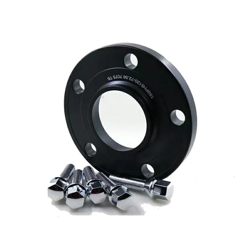 Espaciadores de rueda centrales de aleación de buje, Kit concentrico de 15/20mm, accesorios centrales para coche BMW E34 E53 E46 E60 E91 E36 Separadores de coche