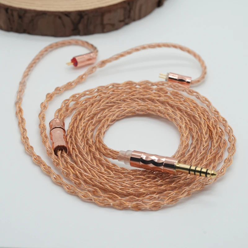 XINHS H16 Venus 8-core High-Purity UP-OFC Bandung Oxygen-Free Copper Headphone Upgrade Cable，for mmcx/qdc/0.78mm 2pin/ie900