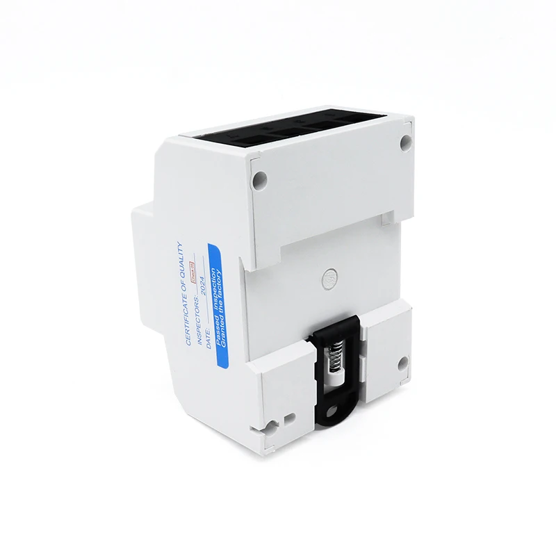 LCD AC Din Rail 230V 3 Phase 4 Wire Energy Meter Power Consumption Monitor kWh Meter Wattmeter 3×30(100A) 50/60HZ