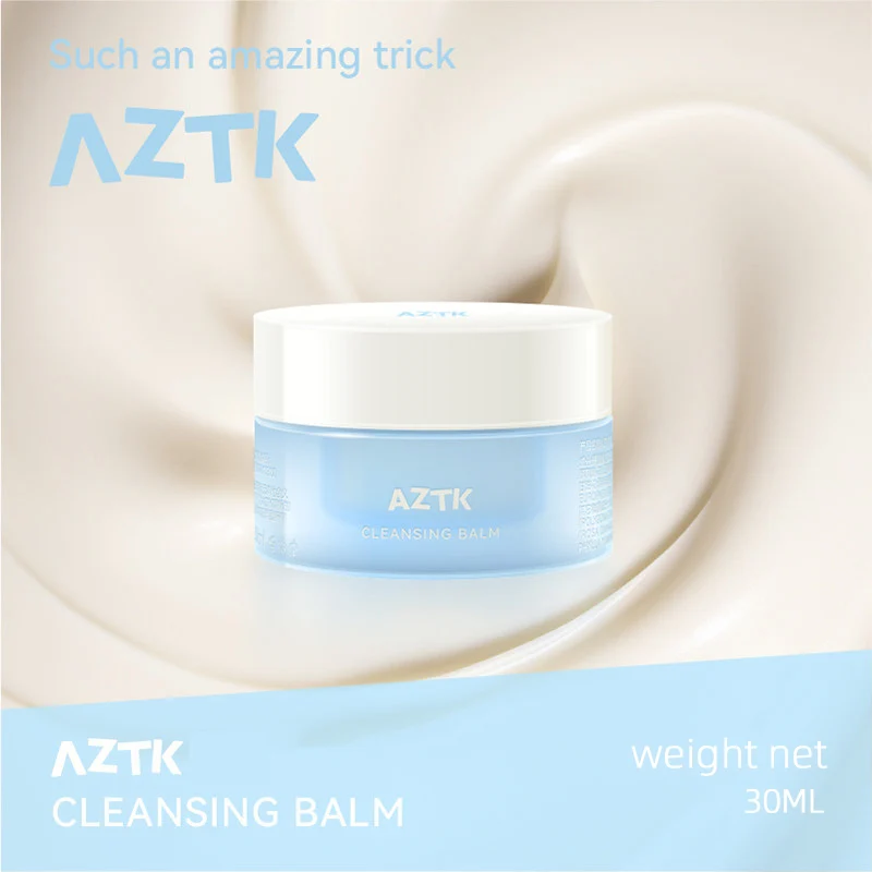 AZTK Makeup Remove Cleansing Balm Gentle Oil-to-milk Deep Cleansing Soothing Without Blurring Vision Face Cosmetics Clean Balm