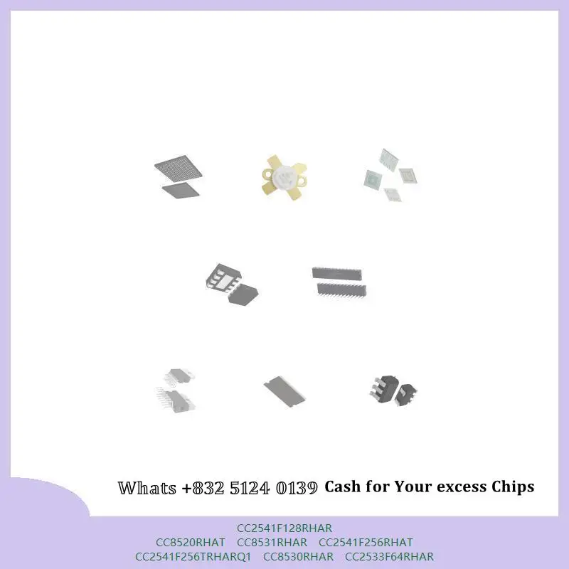 chip chip Integrated circuit chip MCU chip CC2541F128RHAR CC8520RHAT CC8531RHAR CC2541F256RHAT CC2541F256TRHARQ1 CC8530RHAR