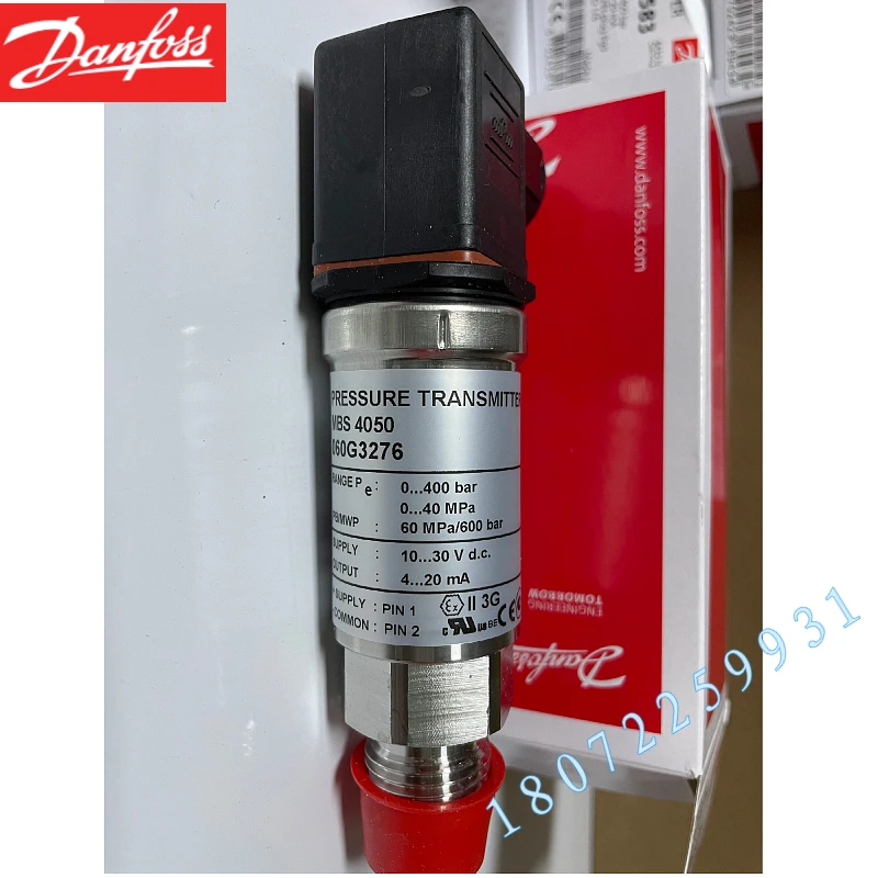 MBS4251-2211-1AB08 060G4370 Genuine DANFOSS Pressure Transmitter