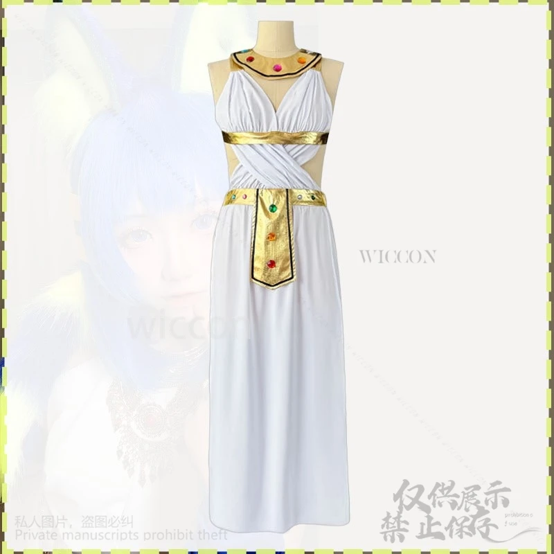 อะนิเมะ Furry คอสเพลย์สัตว์เซ็กซี่อียิปต์ Queen เครื่องแต่งกายเต้นรํา Dancer STAGE สวมใส่ Furrsuit หูแมวหางที่กําหนดเอง