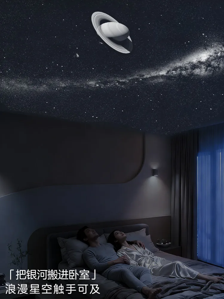 Projektor Gwiazd 2w1 Mini Galaxy – Lampka Nocna z Efektem Gwieździstego Nieba do Sypialni, do Snu i Dekoracji