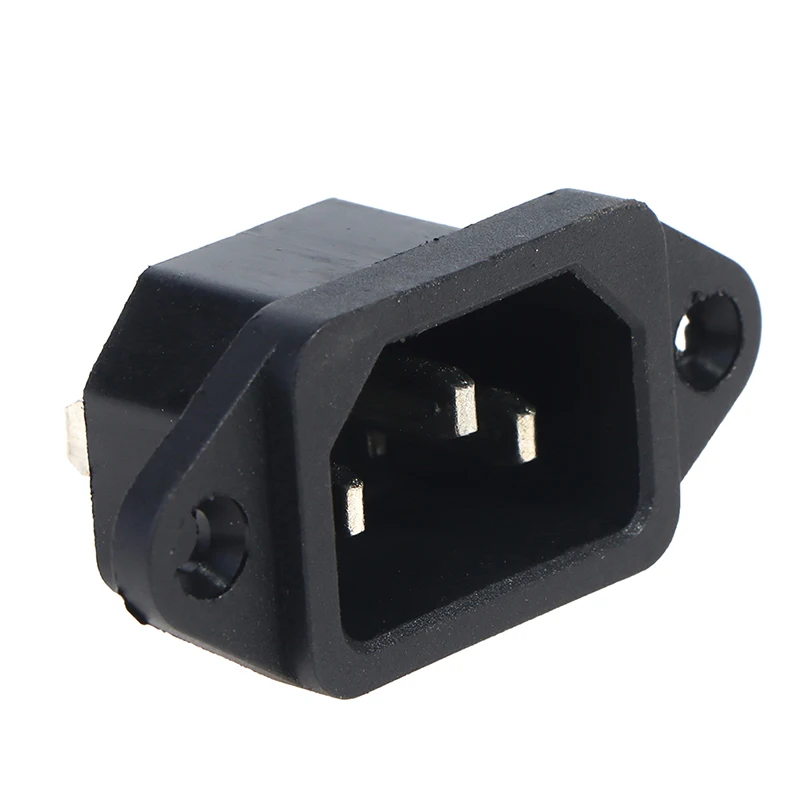 250V 10A Square Socket With Screw Hole AC Power Socket Rice Cooker Product Socket AC04 3-pin Power Socket For Electric Computer