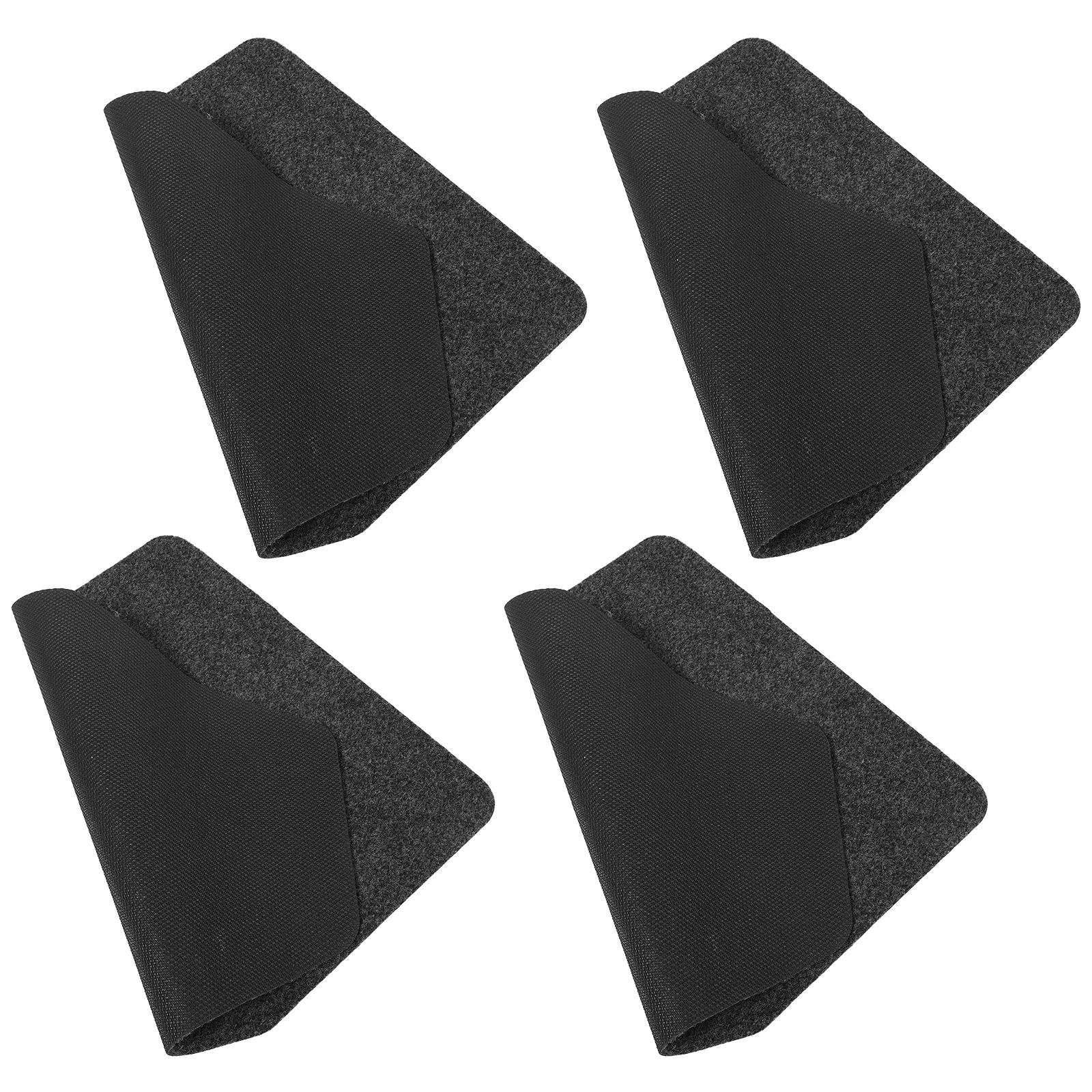 

4pcs Urinal Floor Mats Commercial Reusable Nonslip Urine Absorbent Pad For Men Bathroom Anti Splash Washable Restroom Mat Toilet