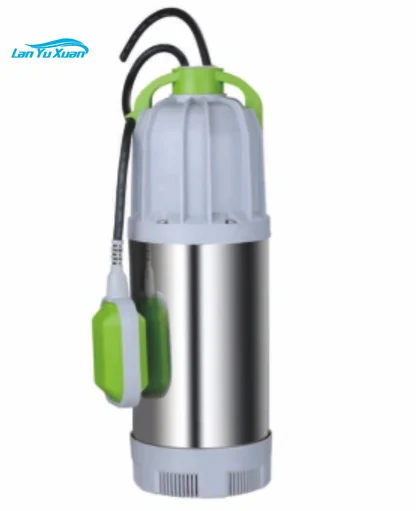 Plastic multi-stage garden pump stainless steel shell built-in submersible pump