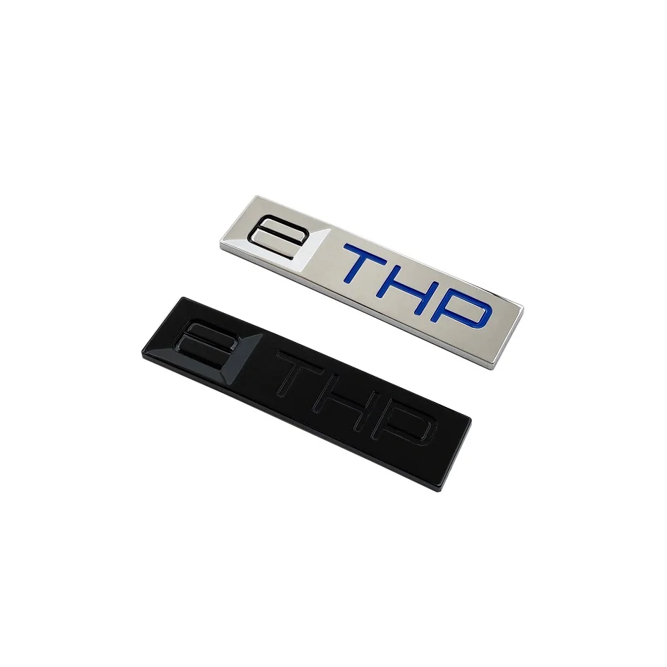 

3D ABS Letters E-THP Emblem for 5008 408 3008 2008 Car Trunk Badge Nameplate Logo Sticker Auto Decorate Accessories