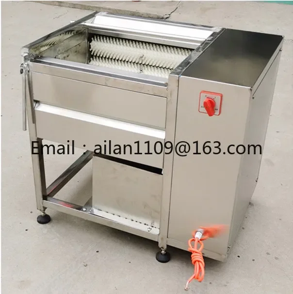 Vegetables and Fruits Automatic Industrial Potato Ginger Lotus Root Papaya Sweet Potato Washing and Peeling Machine