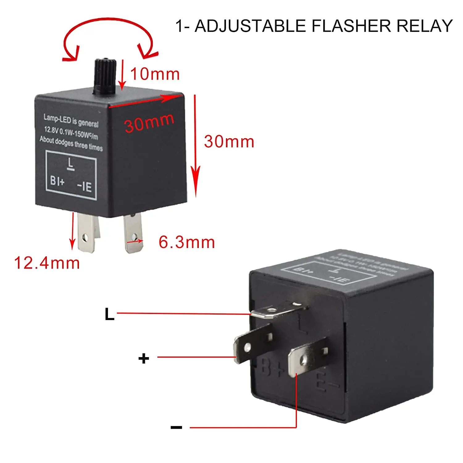 Universal ATV UTV SXS Street Legal Kit with Rocker Turn Signal Light Horn Hazard Switch Flasher Relay Fuse Line LED Lights