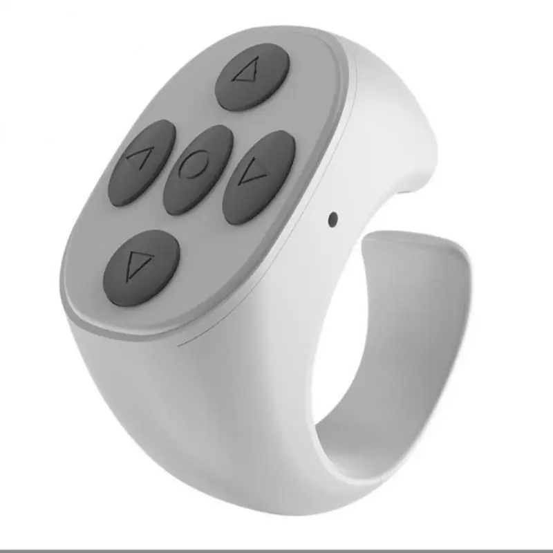 2025 Remote Control Ring Gadget Flipping Selfie Fingertip Controller Give Likes 4 Buttons