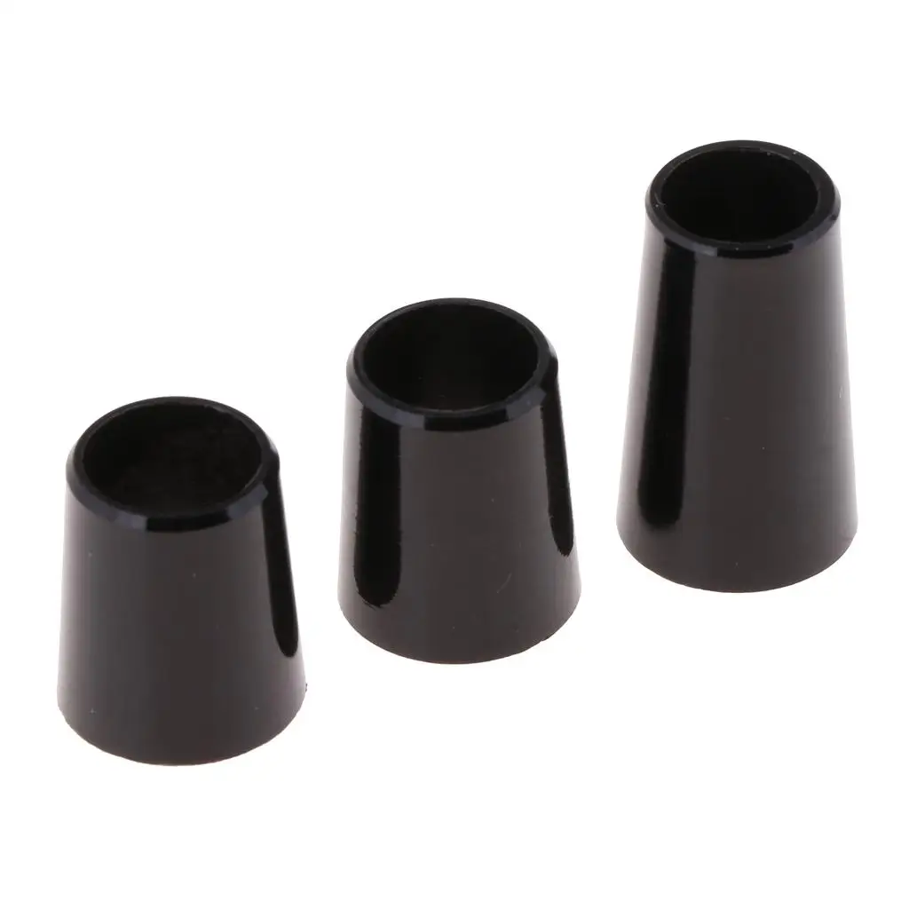 3x5pcs Black Golf Shaft Sleeve Ferrules .335 .370 Adapter .370 Iron