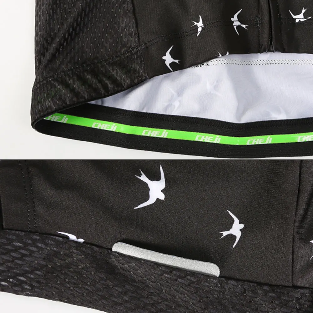 Maillot ciclismo de manga corta y culotte con badana 3D - imagen 2