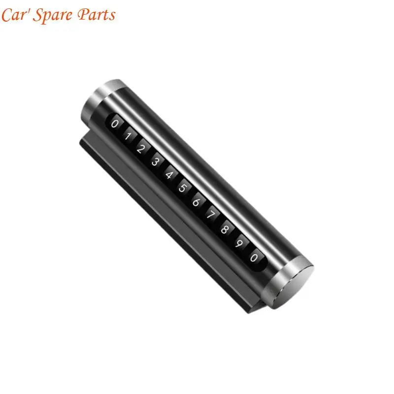 Y4UA Anti Slip Vehicle Contact Number Sign Heavy Duty Metal Parking License Plate Holder Easy Installation No Tools Needed