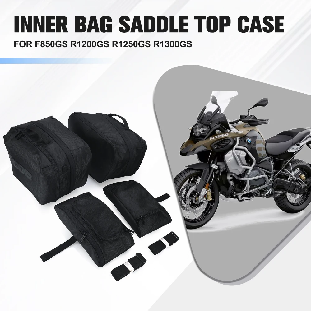 

For BMW R 1300 GS r1300gs R1300 GS 2023 2024 R1300GS 2025 Motorcycle Suitcases Inner Bag Toolkit Side Case Pannier Saddle Bag