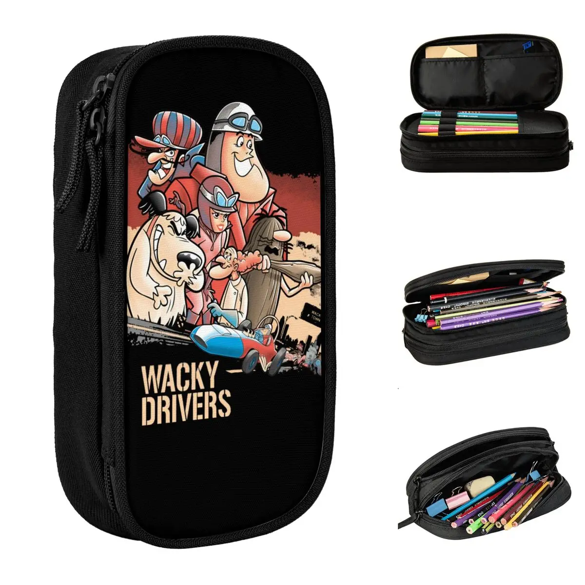 

Никогда не говоришь, ты не любишь, дурацкие гонки, пенал, забавная коробка для ручек, сумки для студентов, большие пеналы для хранения офисных подарков