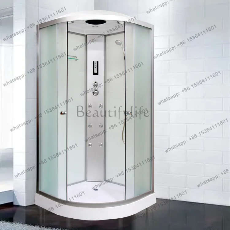 Integral shower room Household tempered glass Simple bath room partition