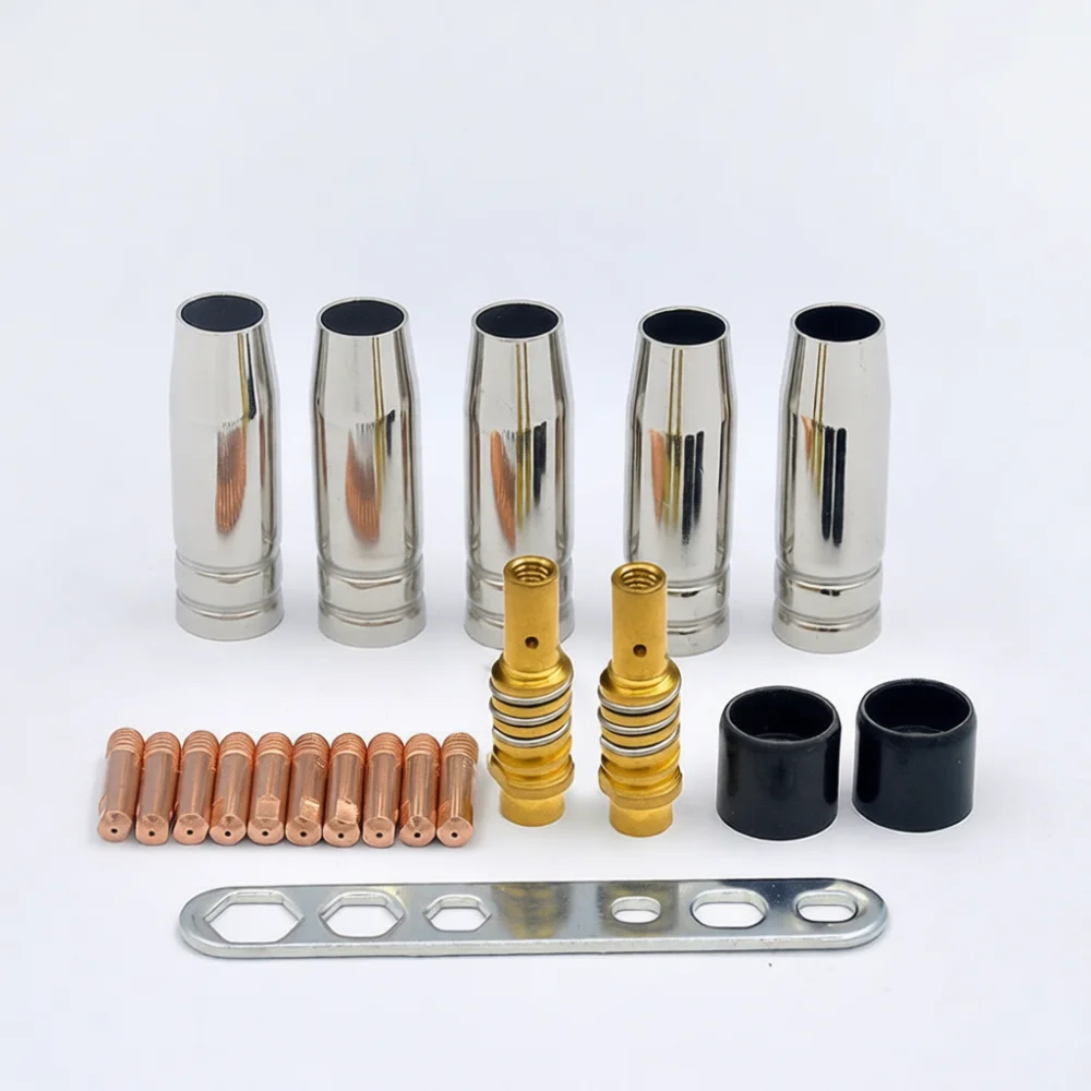 High Quality MIG Consumables For MB15AK Welding Torch Accessory Kit Gas Protective Nozzle Tip Connector Fittings