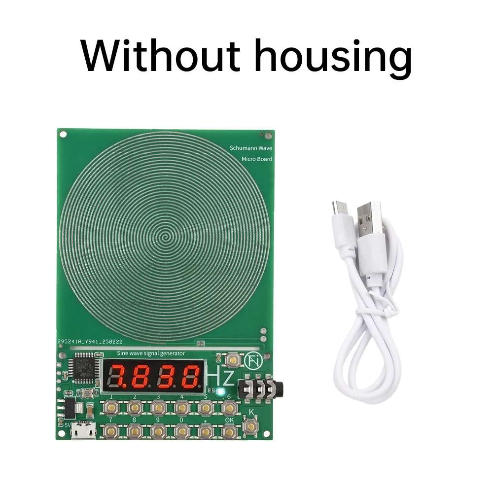 Schumann Wellengenerator 7,83 Hz – USB, Einstellbar 0,1–30000 Hz, Ultra-Niederfrequenz-Impulsgenerator Für Schlaf & Entspannung